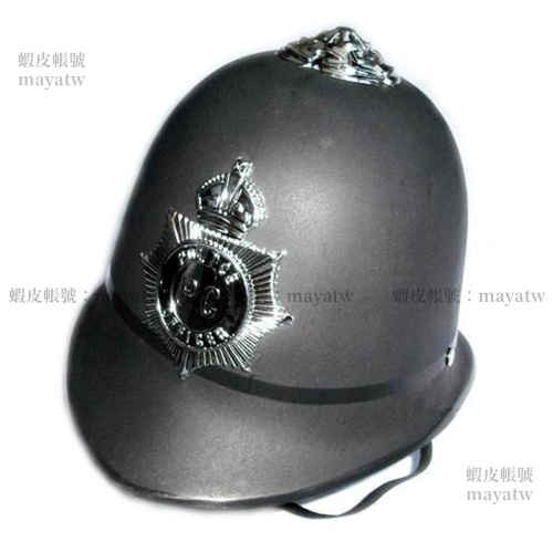 (PROP-A_106)cos化妝舞會帽子英國警察帽 塑料英國騎士帽舞會萬聖節警察帽