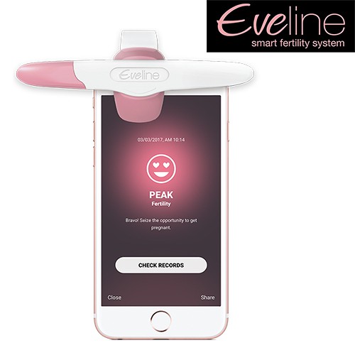 eveline 伊必測 排卵檢測系統-穿戴式排卵檢測器-排卵試紙10入 現貨供應