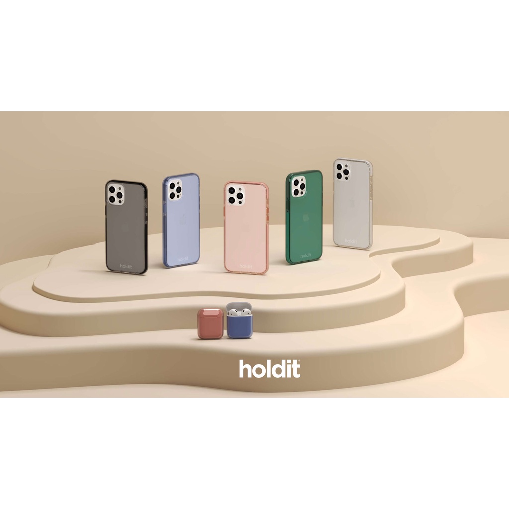 holdit iPhone 11 Pro Xs X 共用版透明柔軟TPU手機防摔殼 瑞典配件品牌彩色透視台灣現貨原廠免運