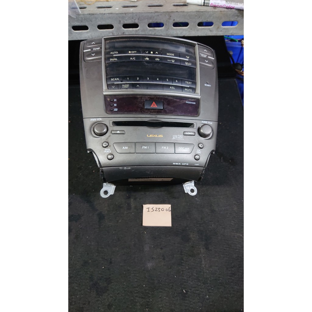 2005-2009 IS250 全車拆賣 零件拆賣 原廠冷氣顯示面板 音響主機