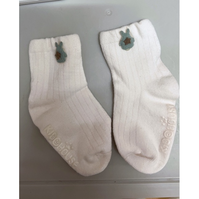 童襪白色立體兒童襪子15-16公分（二手9成新
