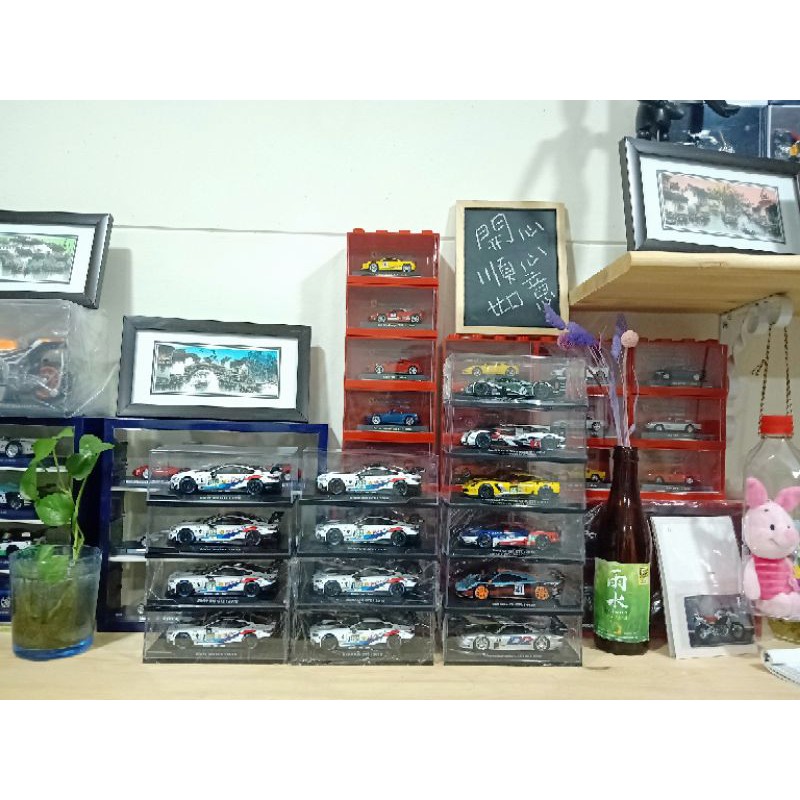 7-11利曼模型車，2、4、6、7、8號，5台合售（不重複款）,無#7（1號車）#64(3號車)#97（5號車）有#82