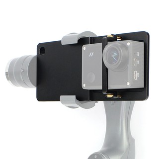 輕型航空鋁合金 手持穩定器轉接GoPro 適配器 適配板夾具 小蟻 智雲 Mobile2 Mobile3[相機專家]