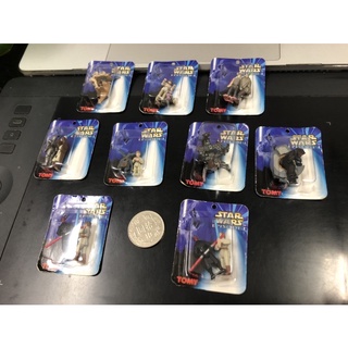 星際大戰 達斯魔 歐比王 金魁剛 安納金 微型 迷你 公仔 micro machines star wars tomy