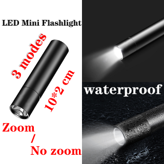 Led 手電筒,便攜式 3 種模式可充電防水手電筒 LED 手電筒,使用 USB 電源,1200 mAh 電池,5W【l