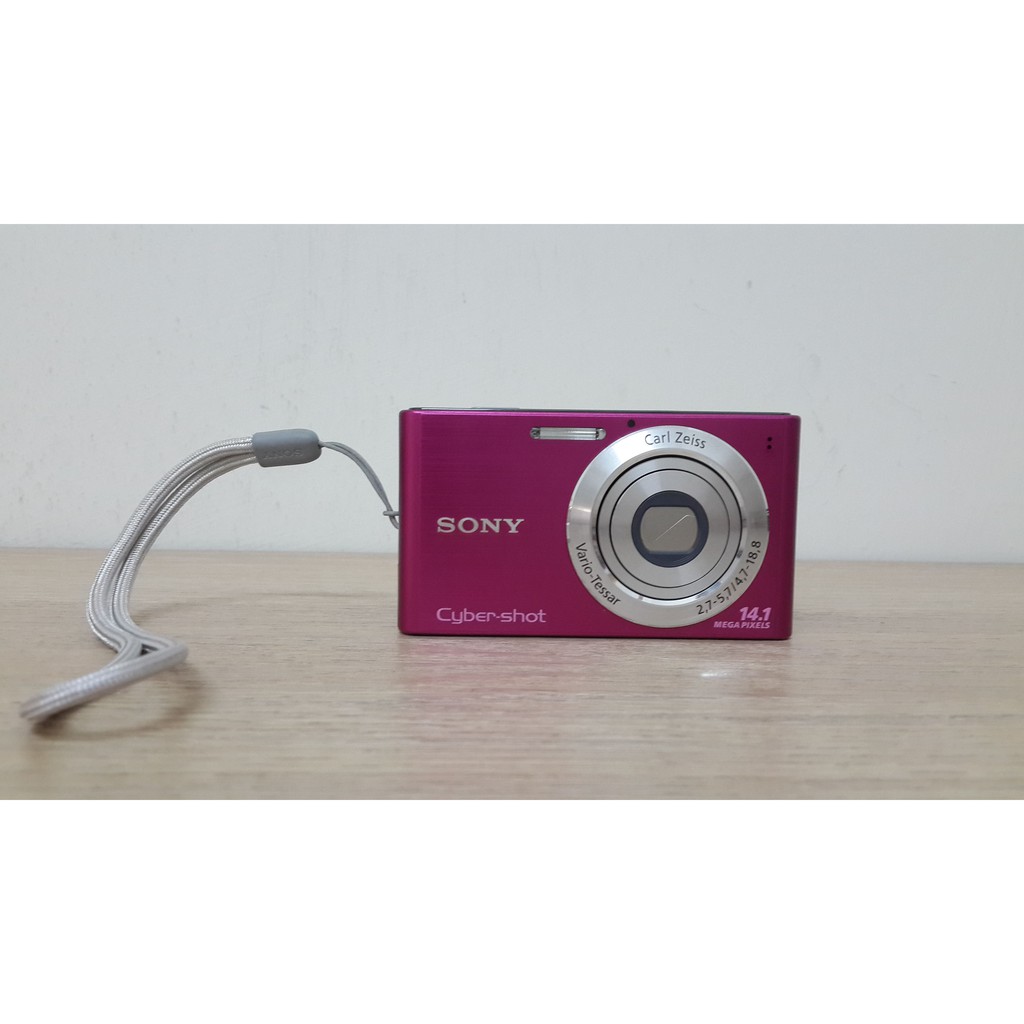 (附贈品) SONY Cyber-shot DSC-W320 1410萬畫素 4倍光學變焦 26mm超廣角 相機 粉紅