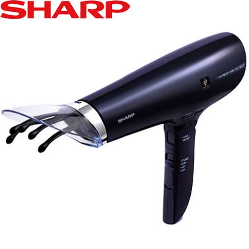 SHARP 夏普 IB-GX9KT-B 自動除菌離子吹風機 午夜黑 附贈頭皮美容彈力梳