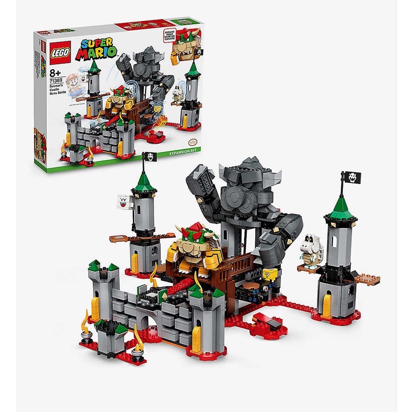 全新正版最低價  LEGO 樂高 71369庫巴魔王城堡 超級瑪利歐系列