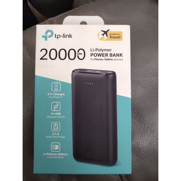 全新未拆 TP-LINK 20000mAh 鋰聚合行動電源