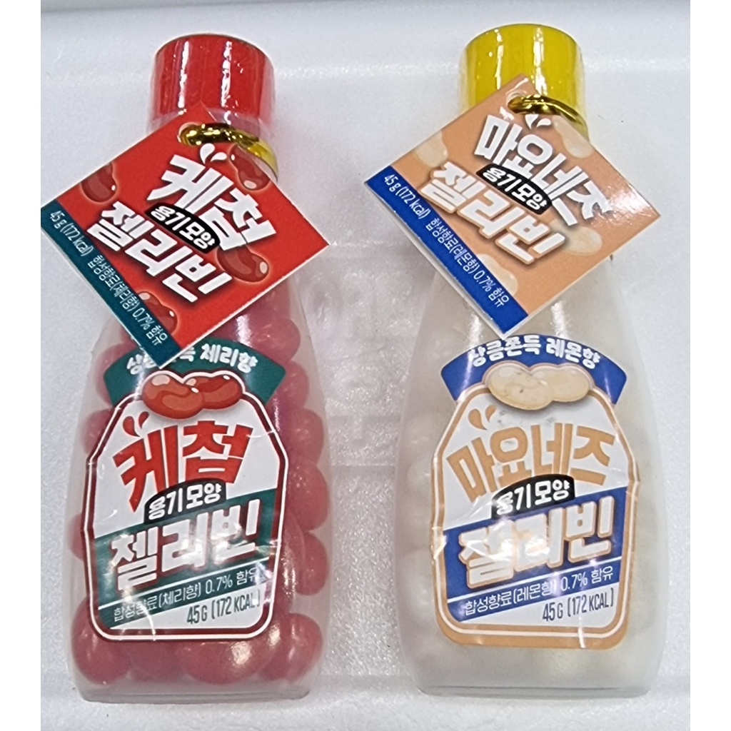 [韓國] 番茄醬 45g 蛋黃醬模樣的軟糖豆
