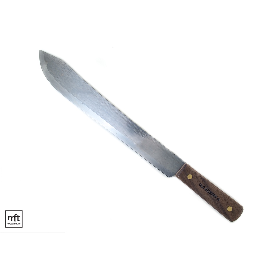MFT 美國 Ontario Old Hickory Butcher Knife 碳鋼 14吋直刀 附刀鞘