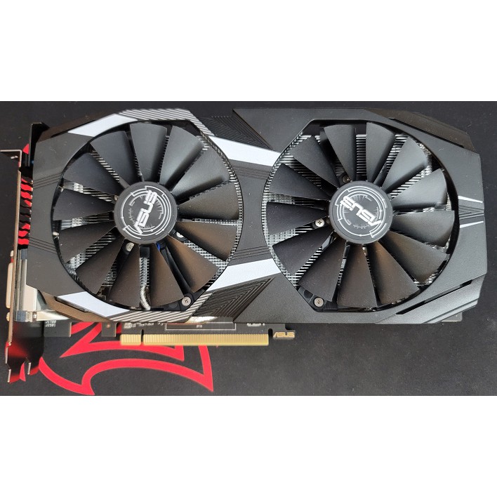 華碩 Asus AMD RX580 4gb 顯示卡 DUAL-O4G