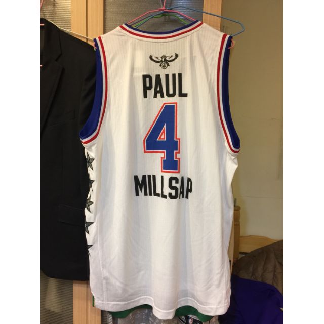 NBA Millsap 米爺 2015ASG 明星賽 爵士隊 球衣 M號 L號
