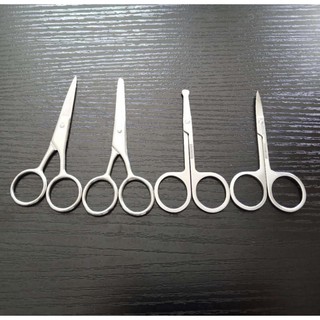 不鏽鋼剪刀 線頭剪 鼻毛剪 尖頭圓頭不鏽鋼剪刀 個人護理工具 K192
