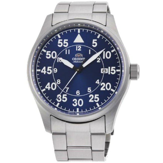 ORIENT 東方錶 (RA-AC0H01L) WATER RESISTANT 飛行機械腕錶/藍面 42.4mm