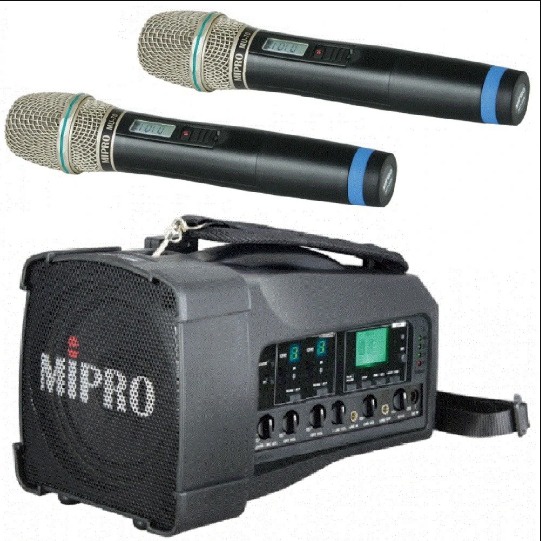 聊聊可議MIPRO MA-100D代替MA100DB藍芽版可用有線無線麥克風及USB播放音樂即時錄音另有MA-100