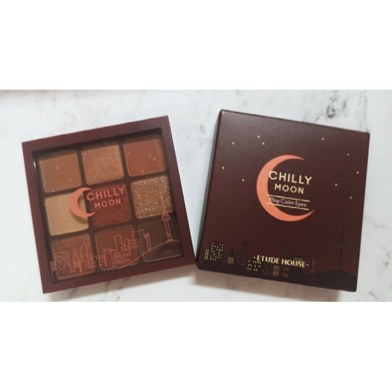 ETUDE HOUSE PLAY COLOR EYES九宮格眼影盤#CHILLY MOON(九成新)