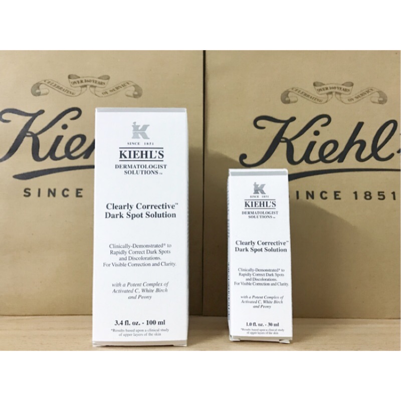 🇺🇸美加代購🇨🇦 契爾氏 KIEHL'S 激光極淨白淡斑精華 30ml 50ml 100ml （現貨+預購）