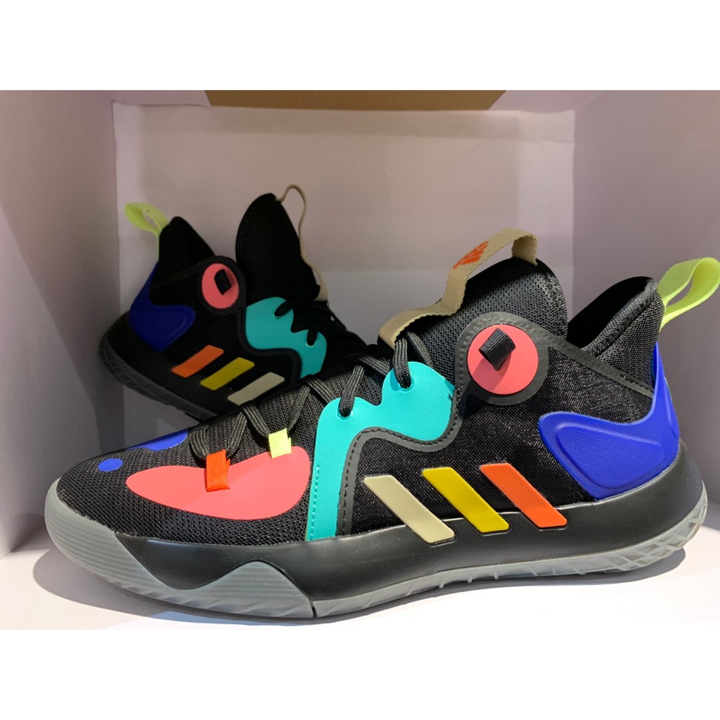 ADIDAS 籃球鞋 Harden Stepback 2 男 哈登 大鬍子 避震 Bounce 黑彩 FZ1069