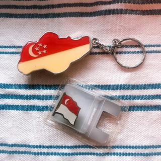 全新-新加坡🇸🇬指甲剪+國旗徽章