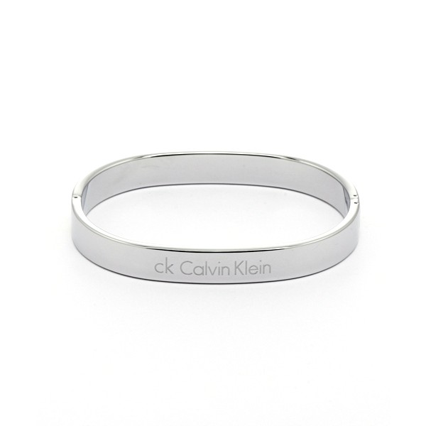 CK Calvin Klein 經典logo簡約設計扣環手環