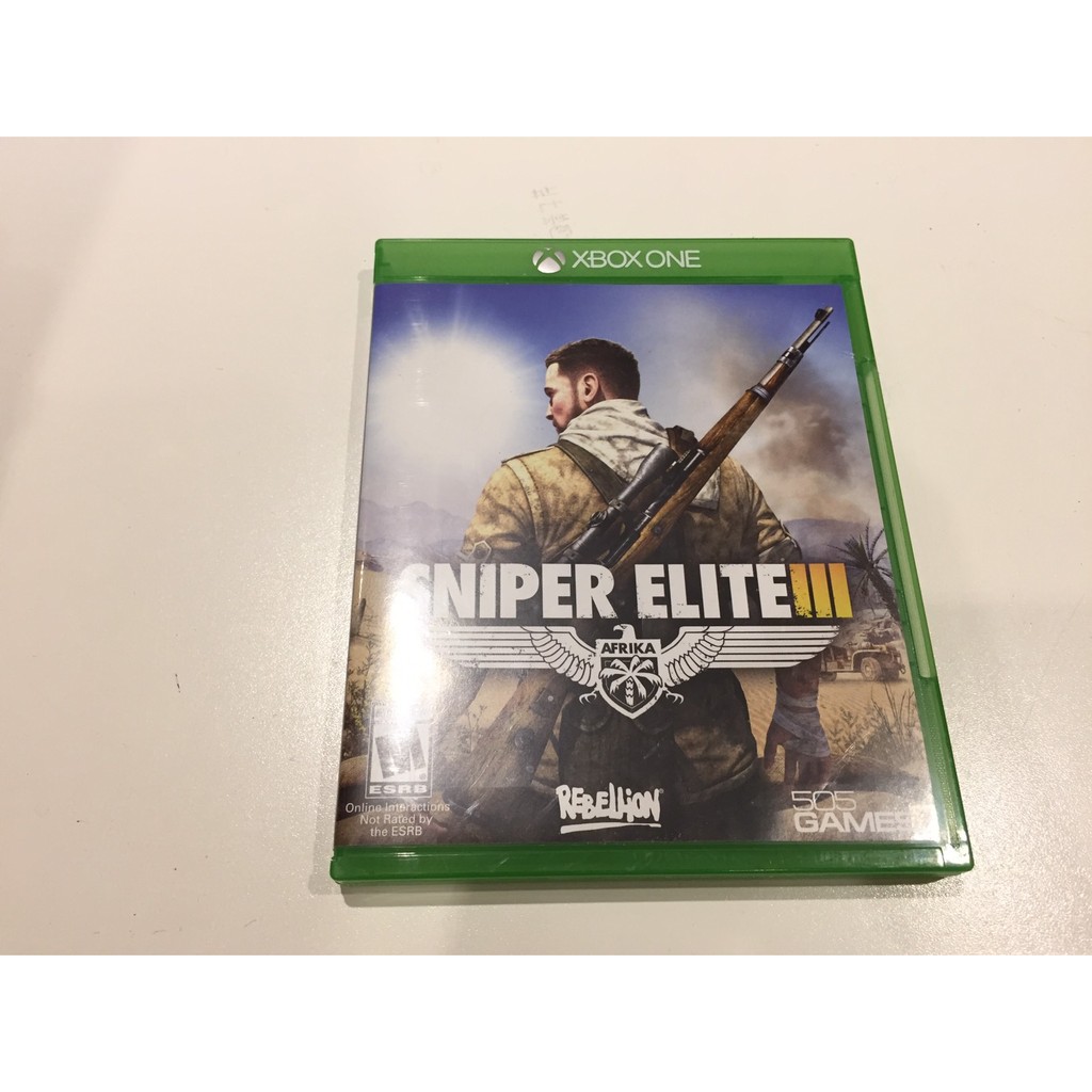 二手 Xbox One 遊戲 Sniper Elite 3 狙擊之神3 狙擊精英3