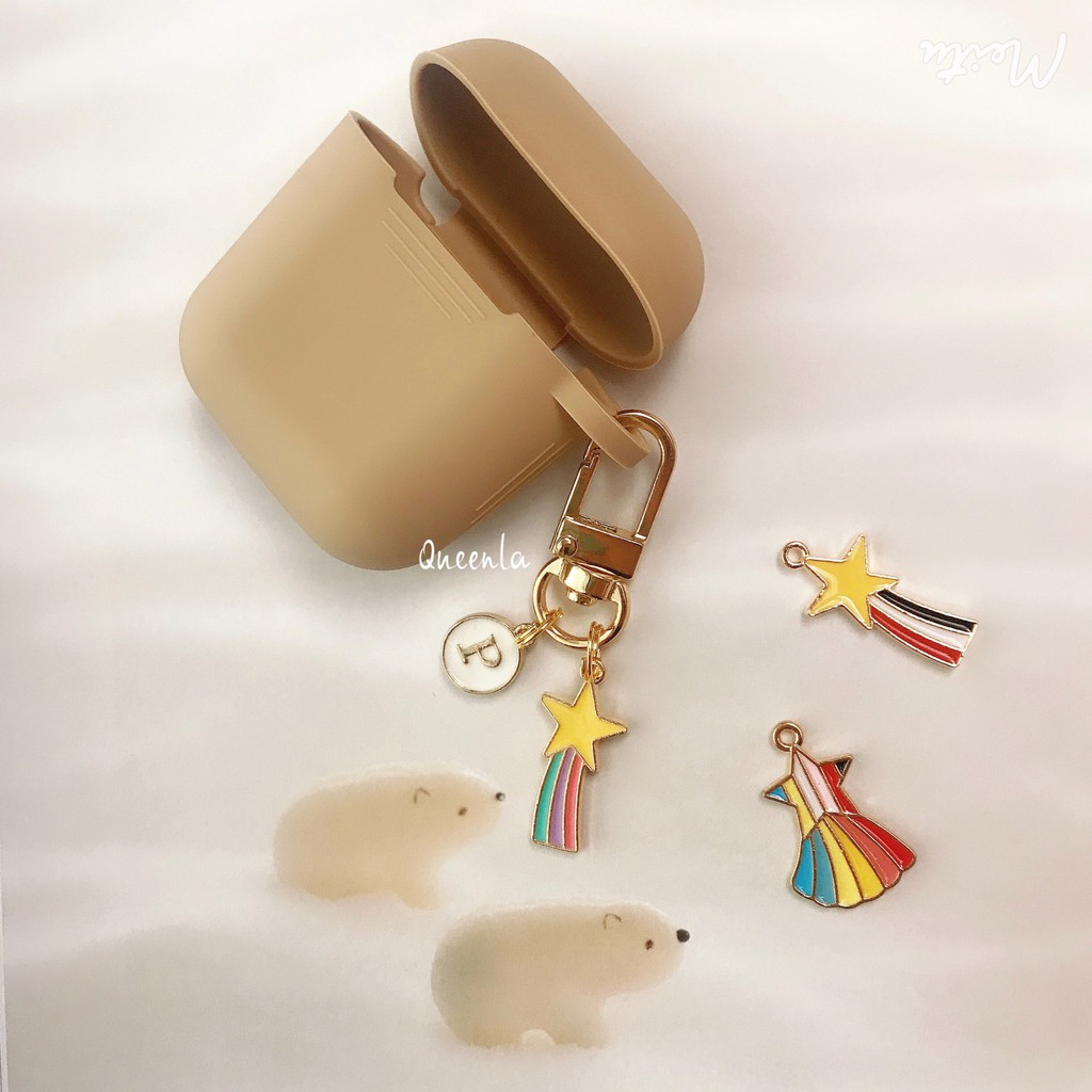 彩虹流星🌠 合金配件 airpods耳機套配件 鑰匙圈 飾品配件