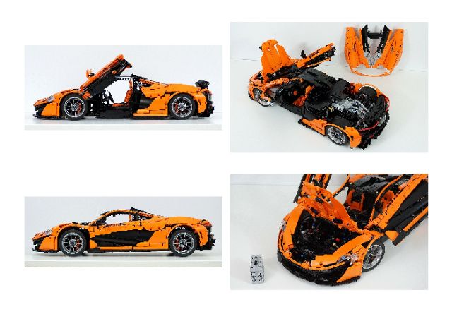 mclaren p1 lego technic