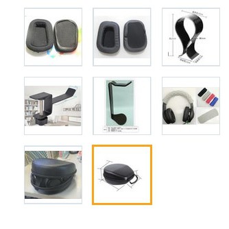 非原廠非專用 可用於 Logitech 羅技 G231 G633 G933 G533 G433 G233 耳機套 配件