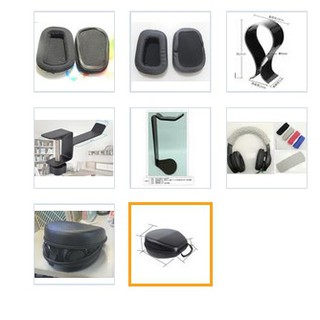 可用於 Sennheiser GAME ZERO GAME ONE 耳罩式耳機麥克風 的 針織頭樑套 收納盒 彈性布套