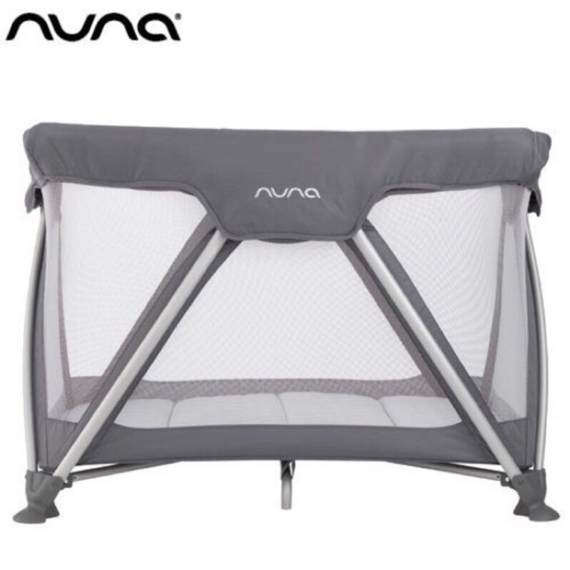 Nuna遊戲床 灰色 大尺寸不是mini尺寸 保存狀況良好 附床墊
