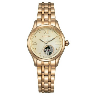 【CITIZEN 星辰錶】LADY'S系列 機械錶(PR1043-80P)實體店面出貨