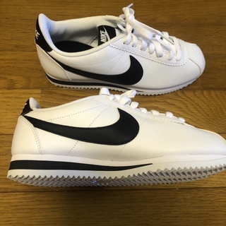 👟全新 Nike Classic Cortez 黑白阿甘鞋(807471-101)
