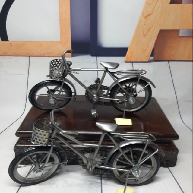 工業復古風腳踏車🚲 復古自行車模型