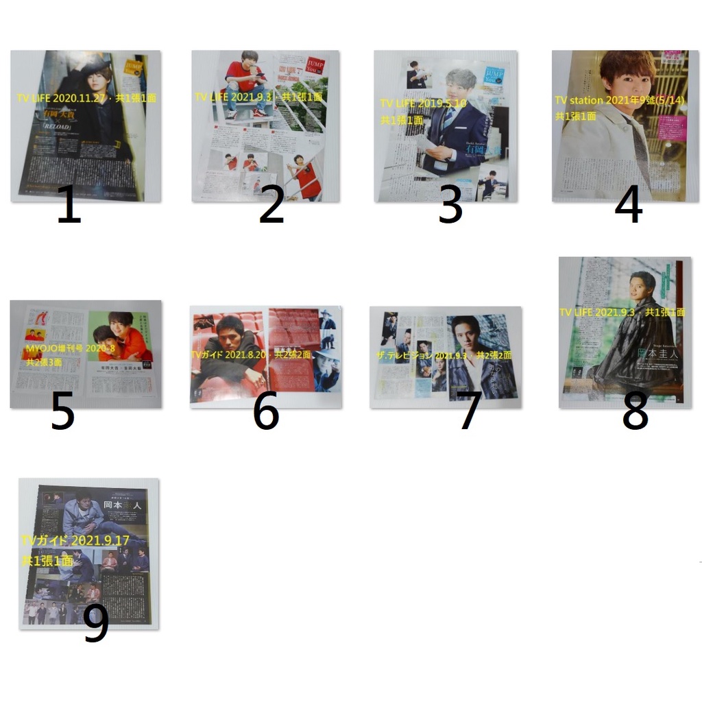 Hey Say Jump 有岡大貴的價格推薦 22年9月 比價比個夠biggo