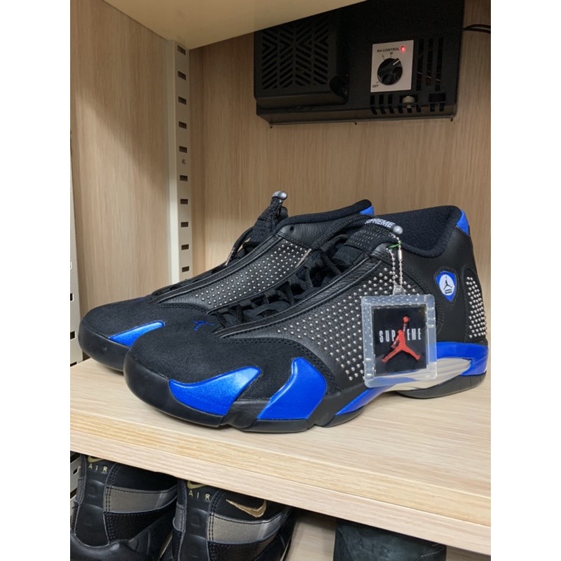 Air Jordan 14 Retro "Supreme Black" BV7630-004 Supreme 聯名