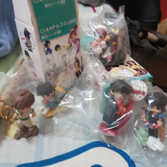 Clamp in 3d land 小狼 翼年代紀 tsubasa翼 東京巴比倫 公仔 盒玩 模型
