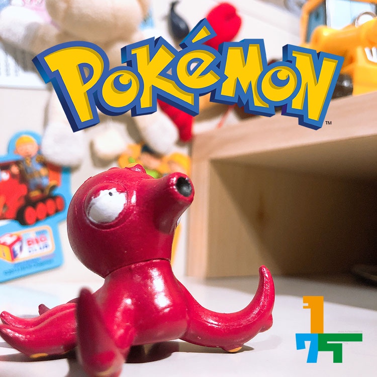 早期絕版 Tomy 任天堂 第一代 神奇寶貝 寶可夢 章魚桶 公仔 玩具 擺設