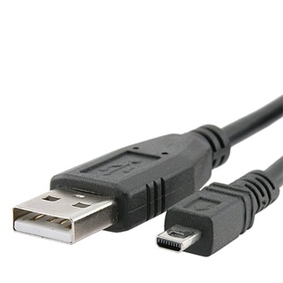 適用於尼康 Coolpix L110、L21、L22、S3000、S4000 的 USB 數據線 8D UC-E6