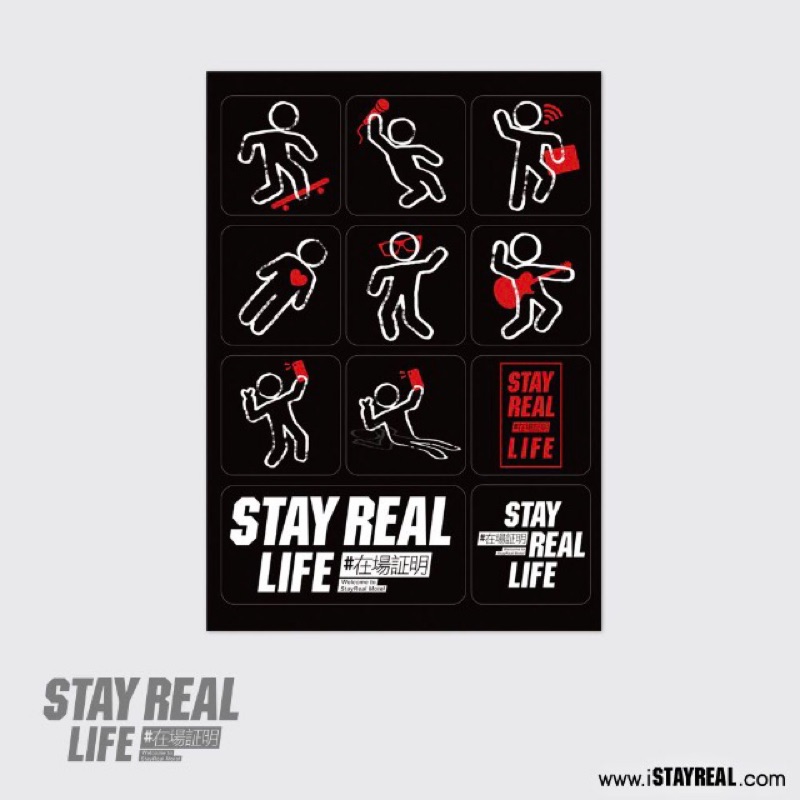 Stayreal 五月天 阿信 在場證明 防水 貼紙（原價50）