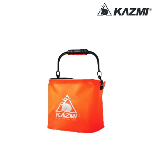 [現貨] KAZMI 多功能折疊水桶 橘色