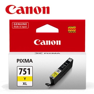 Canon CLI-751XL-Y 原廠相黃色高容量墨水匣 現貨 廠商直送