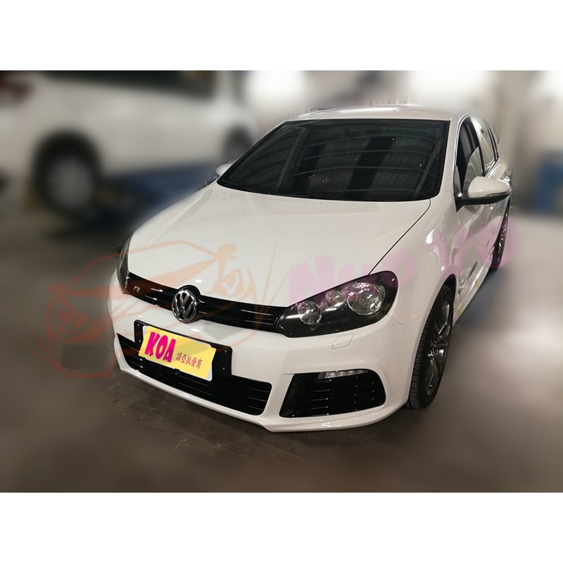 V.W.福斯 GOLF6 改裝 R20 樣式 前保桿 含 水箱罩 日型燈 空力套件