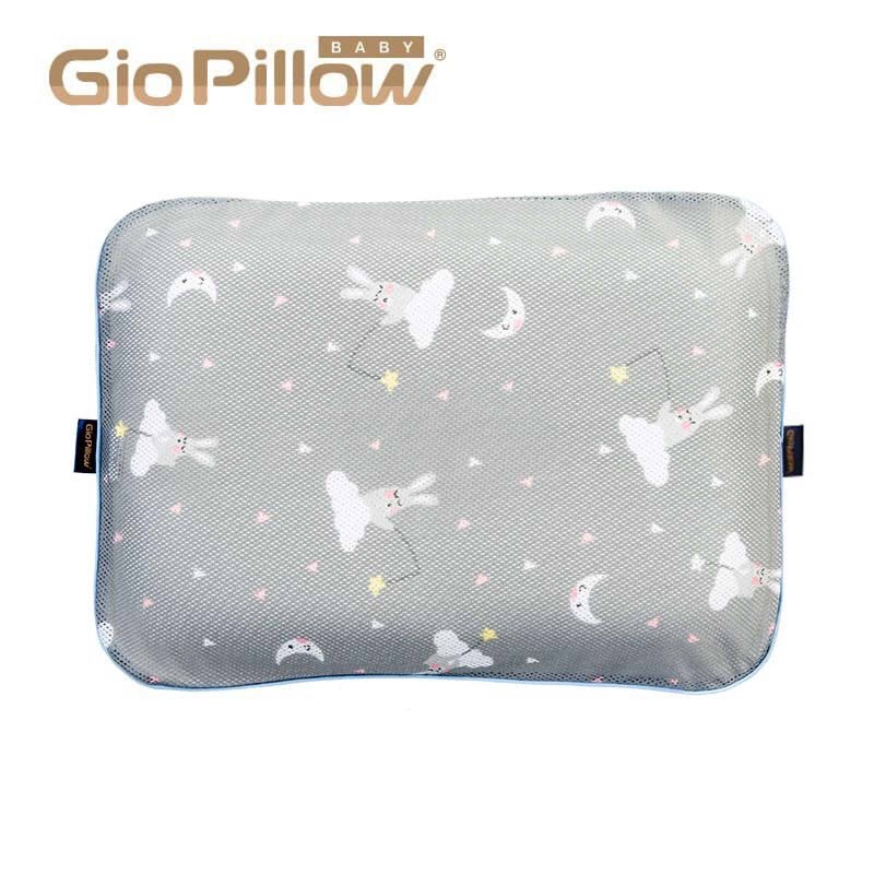 韓國GIO Pillow 超透氣防螨兒童枕頭L號-晚安兔兔【衛立兒生活館】