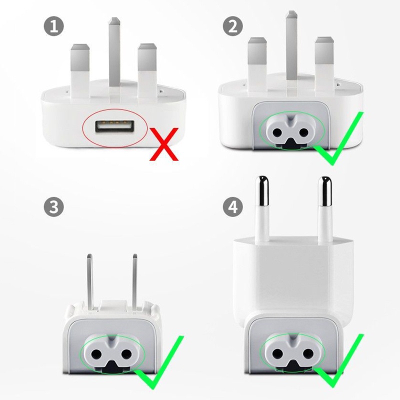 Utakee 充電器適配器壁式充電器插頭座美國歐盟英國澳大利亞插頭適用於 Apple