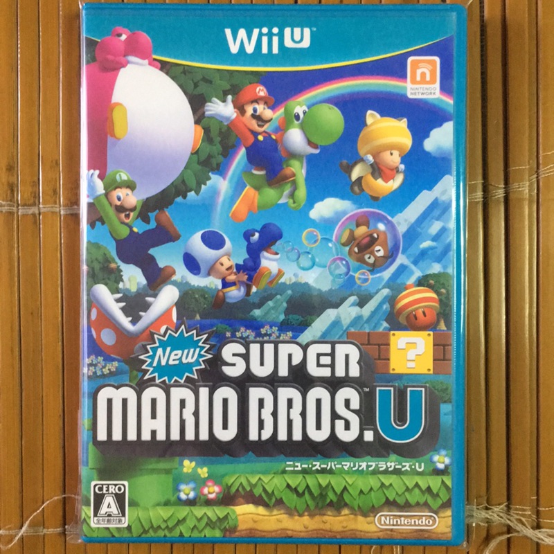 WiiU 遊戲  超級瑪利歐兄弟U 純日版