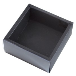 ☆╮Jessice 雜貨小鋪╭☆ 黑卡  PVC 透明 抽屜型  封套盒 包裝用品 紙盒10入 $235