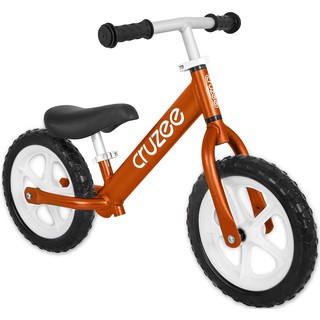 (CRUZEE) 超輕量鋁合金平衡滑步車 Push Bike 橘色 (共九色)