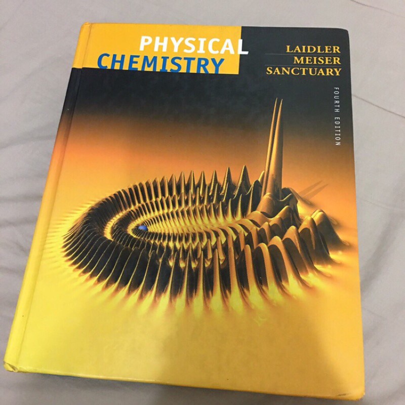 原文書 PHYSICAL CHEMISTRY LAIDLER MEISER SANCTUARY 物理化學 含光碟