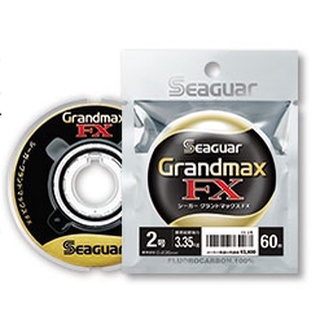 【釣具日本通】SEAGUAR GRANDMAX FX 黑 60m子線 #卡夢線 #碳纖線 #平行捲